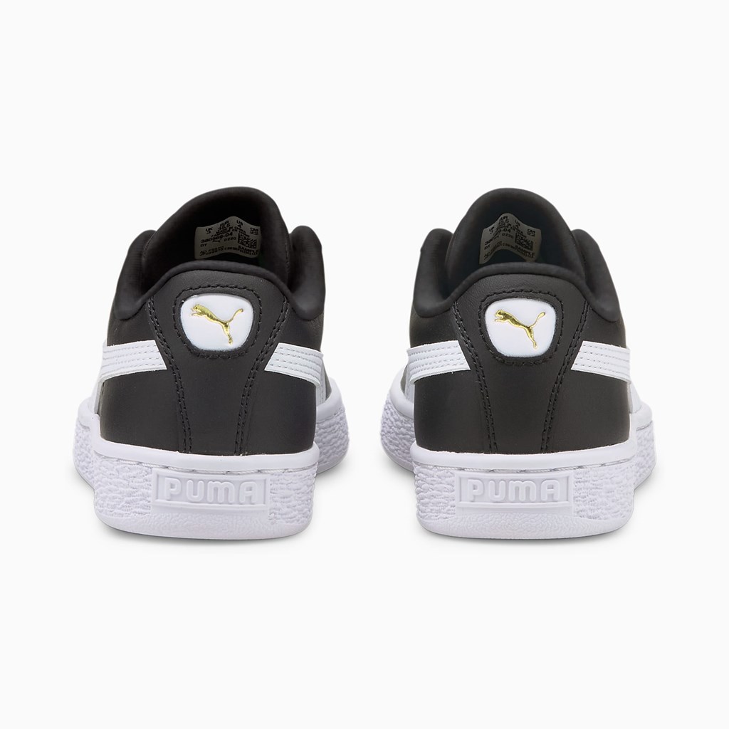 Chlapecké Tenisky Puma Basket Classic XXI JR Černé Bílé | 293DLCAOW