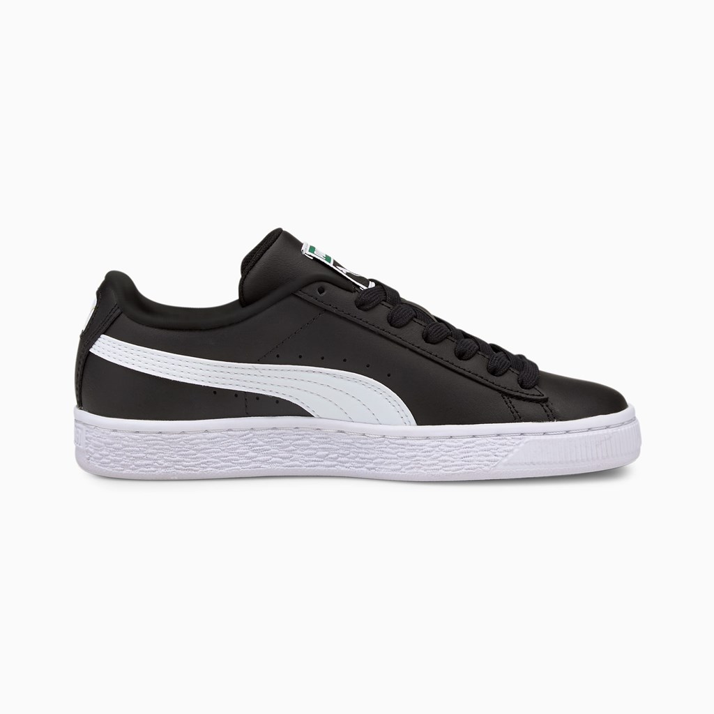 Chlapecké Tenisky Puma Basket Classic XXI JR Černé Bílé | 293DLCAOW