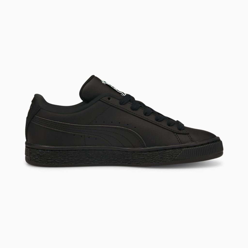 Chlapecké Tenisky Puma Basket Classic XXI JR Černé Černé | 916HUGZEM