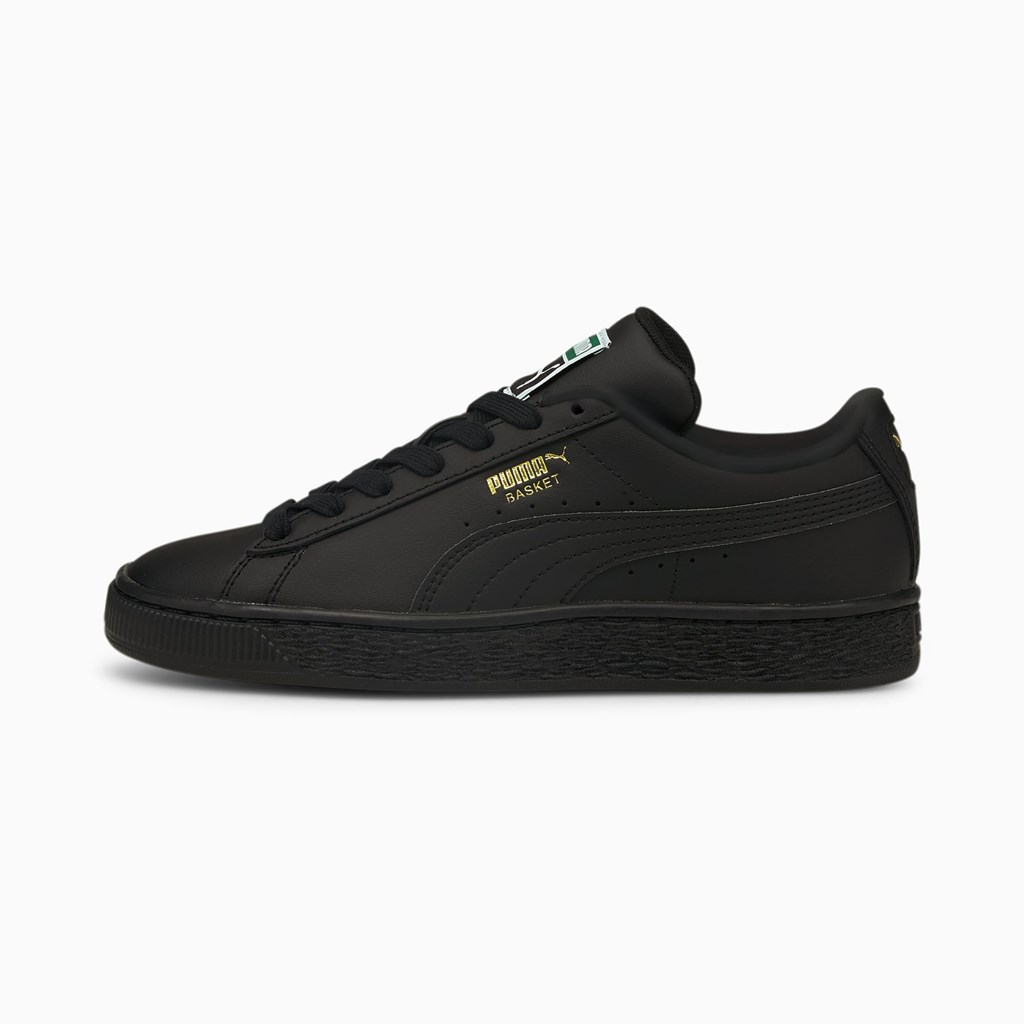 Chlapecké Tenisky Puma Basket Classic XXI JR Černé Černé | 916HUGZEM