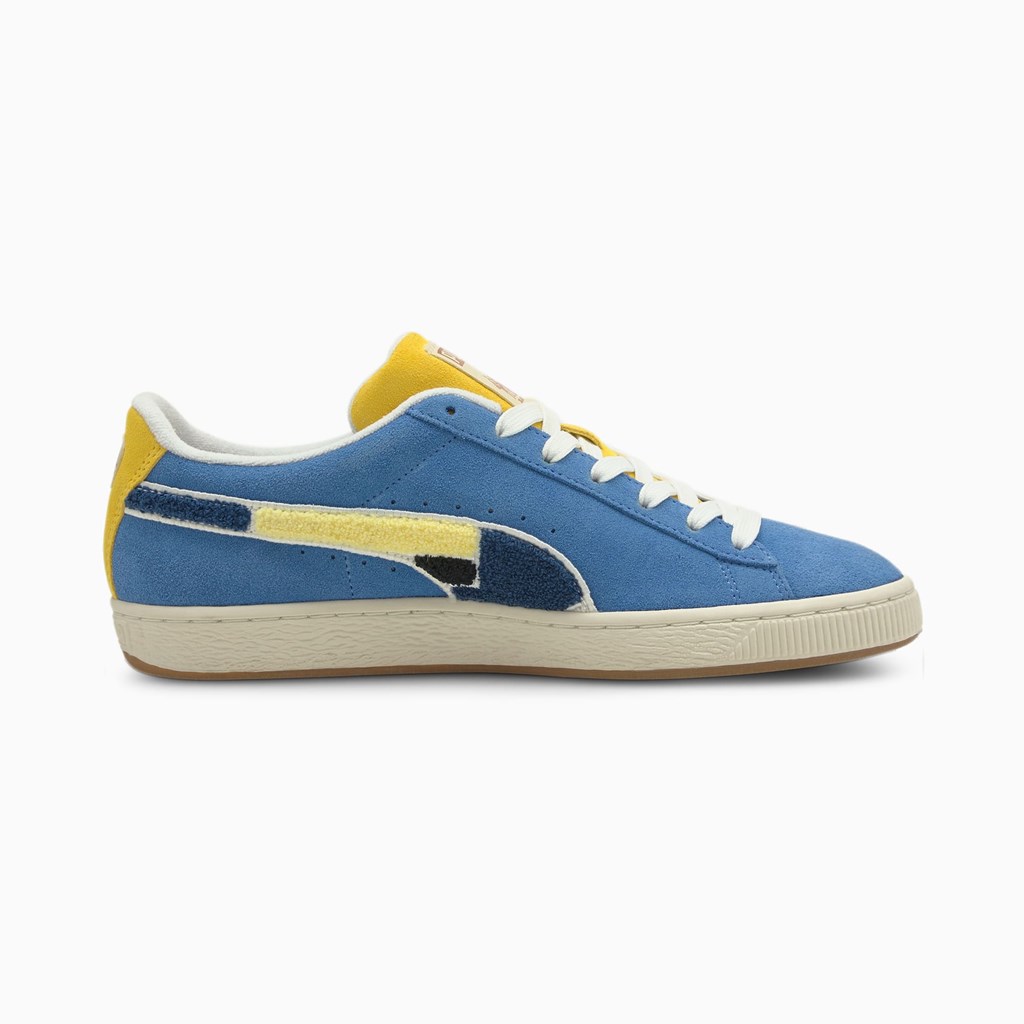 Chlapecké Tenisky Puma Black Fives Suede Classic JR Star Sapphire | 598YELBVR