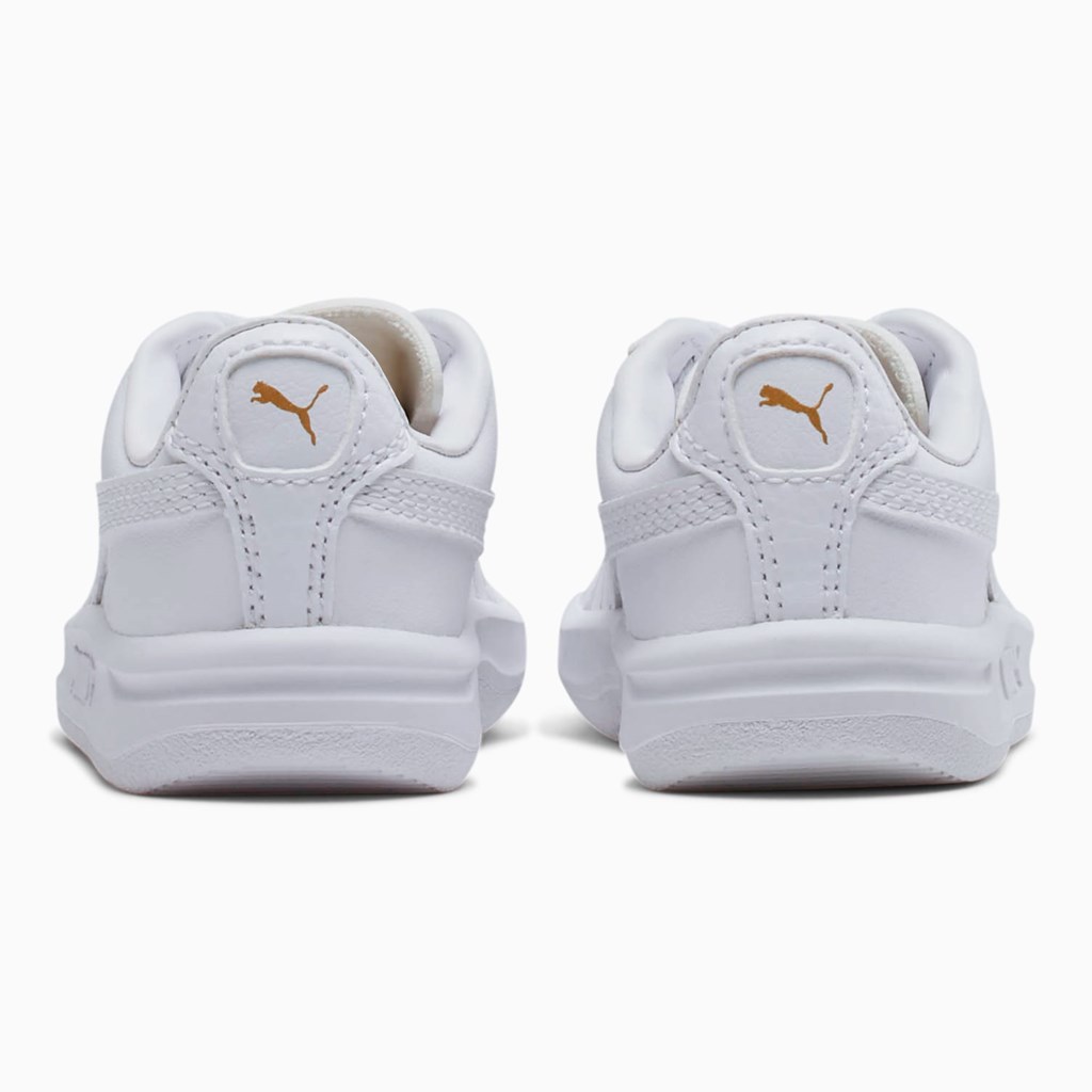 Chlapecké Tenisky Puma GV Special Toddler Bílé Zlaté | 198VQEKIZ