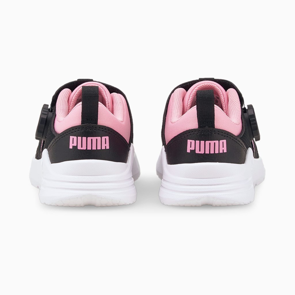 Chlapecké Tenisky Puma PUMA Wired Run Disc Little Černé Růžové | 340BOHCZK