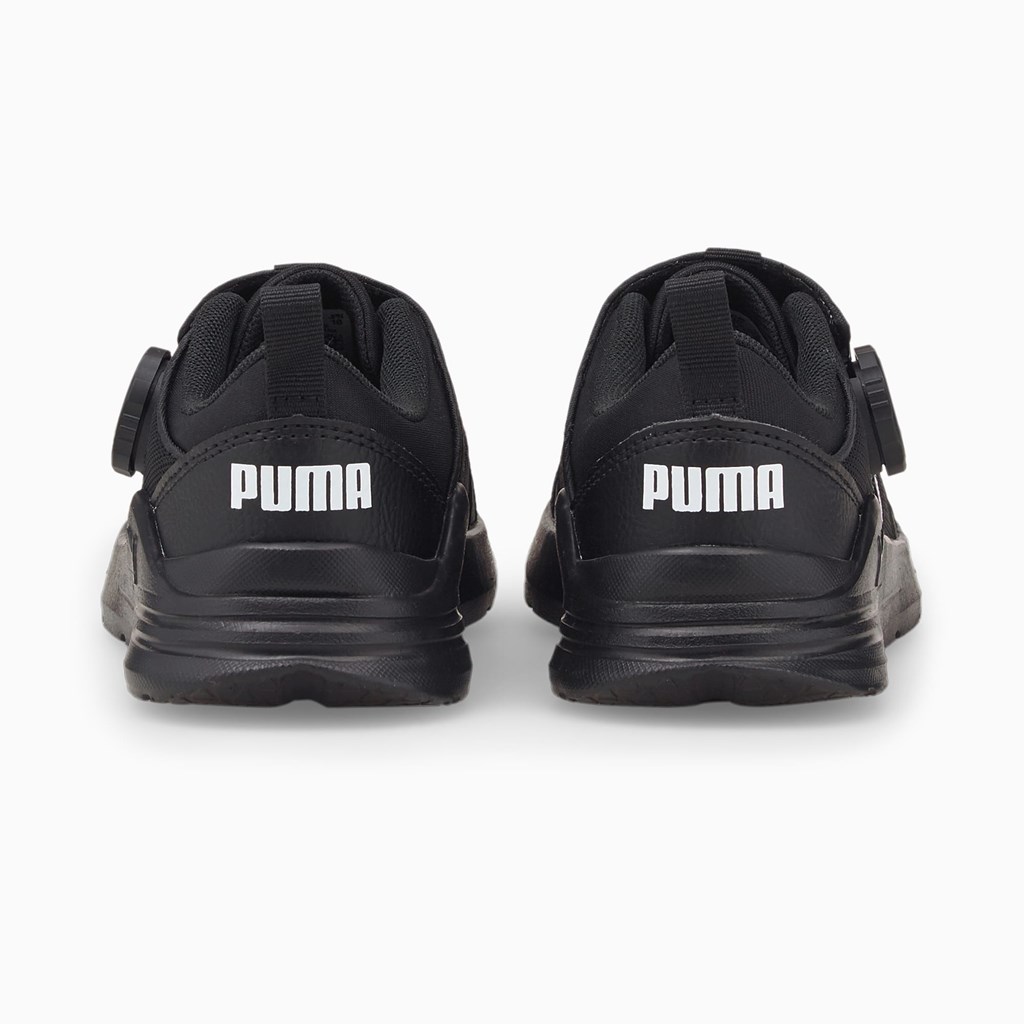 Chlapecké Tenisky Puma PUMA Wired Run Disc Little Černé Bílé | 576MULJVF