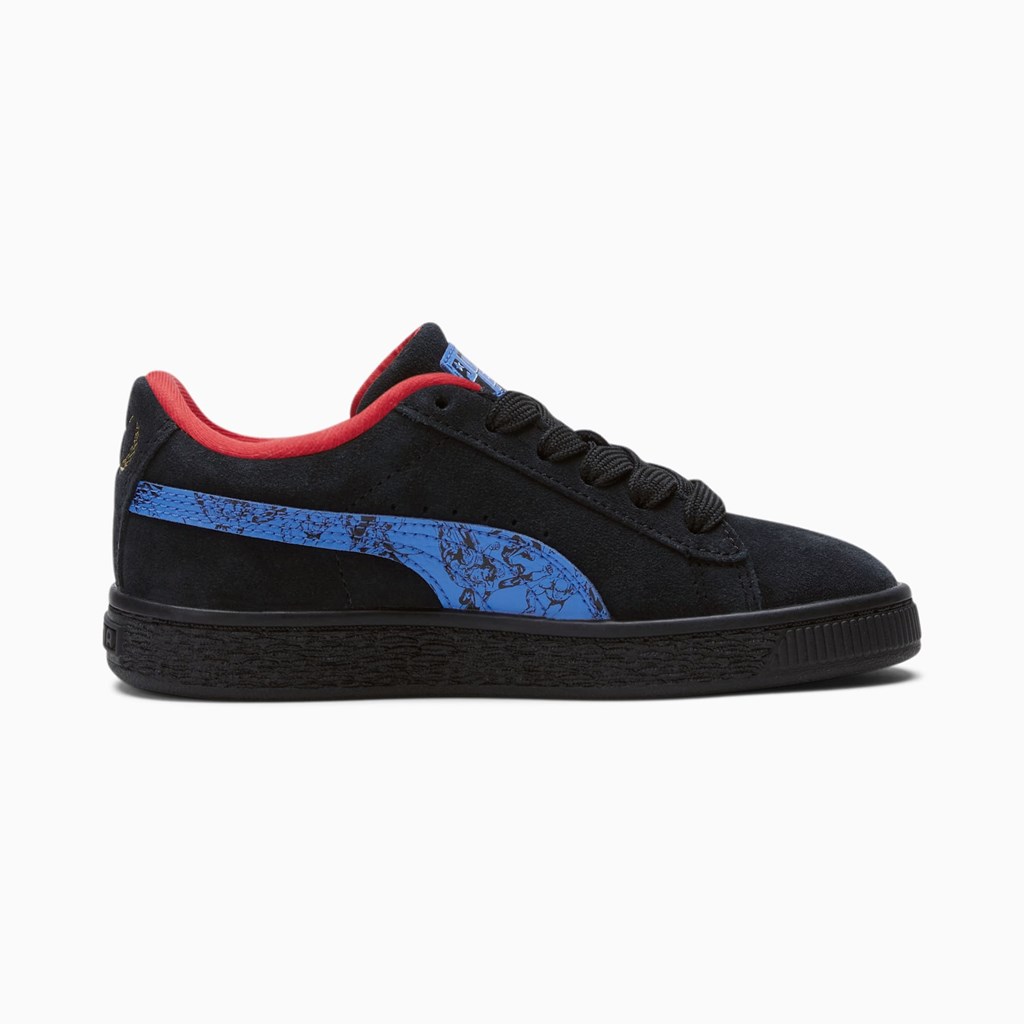 Chlapecké Tenisky Puma PUMA x DC Justice League Suede Little Černé | 123KJLENO