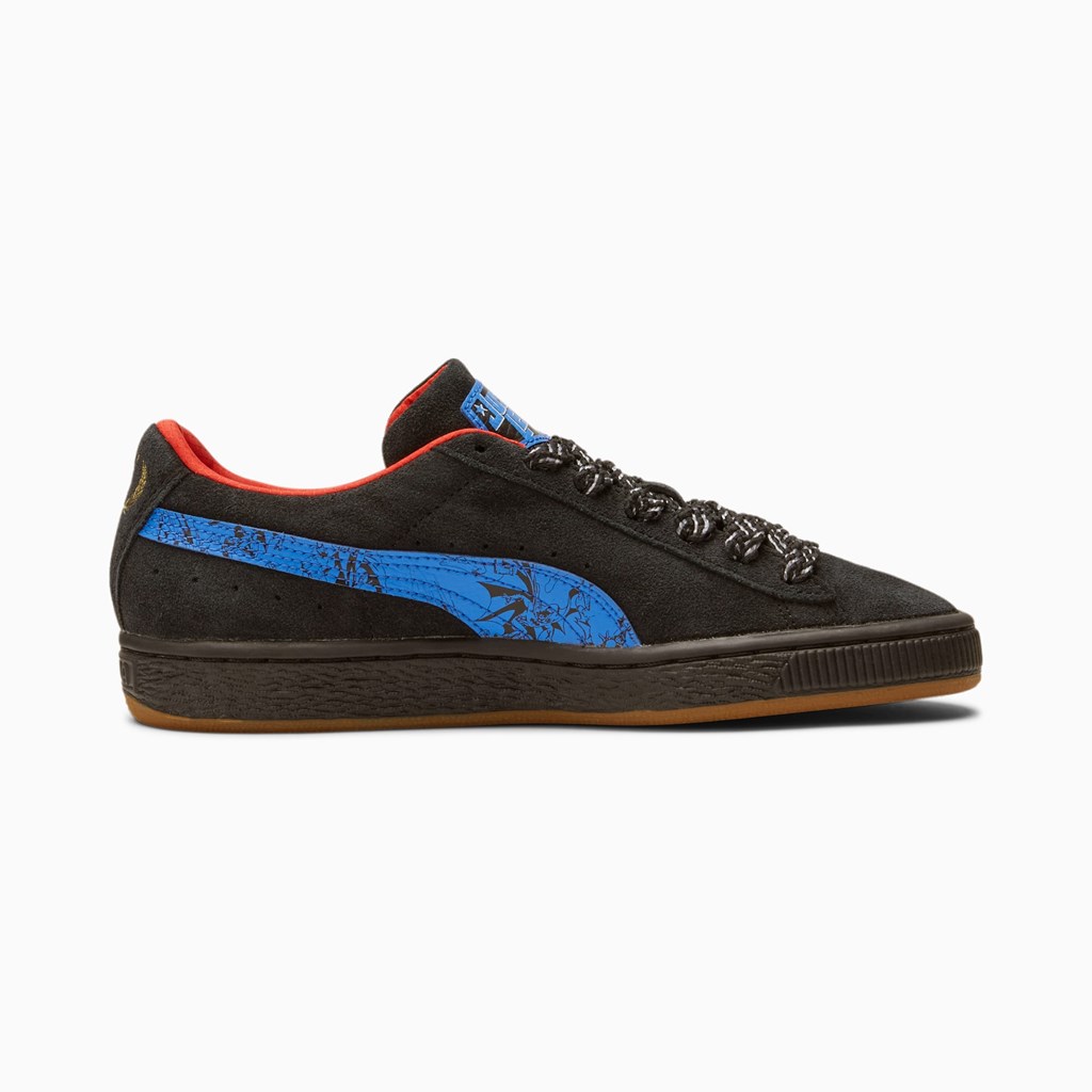 Chlapecké Tenisky Puma PUMA x DC Justice League Suede JR Černé | 209YOGPXA