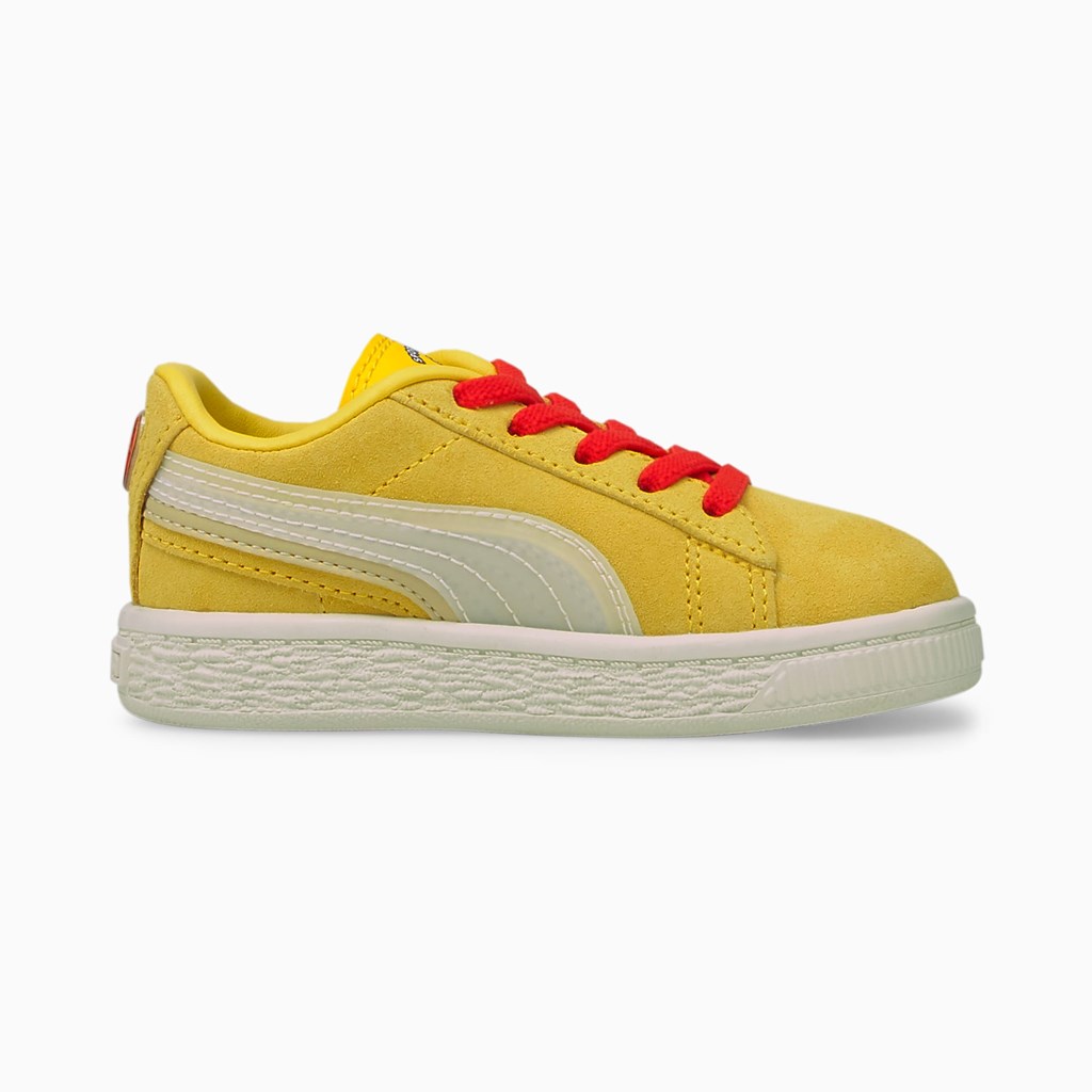 Chlapecké Tenisky Puma PUMA x HARIBO Suede Triplex Toddler Bílé | 503MUFBGT