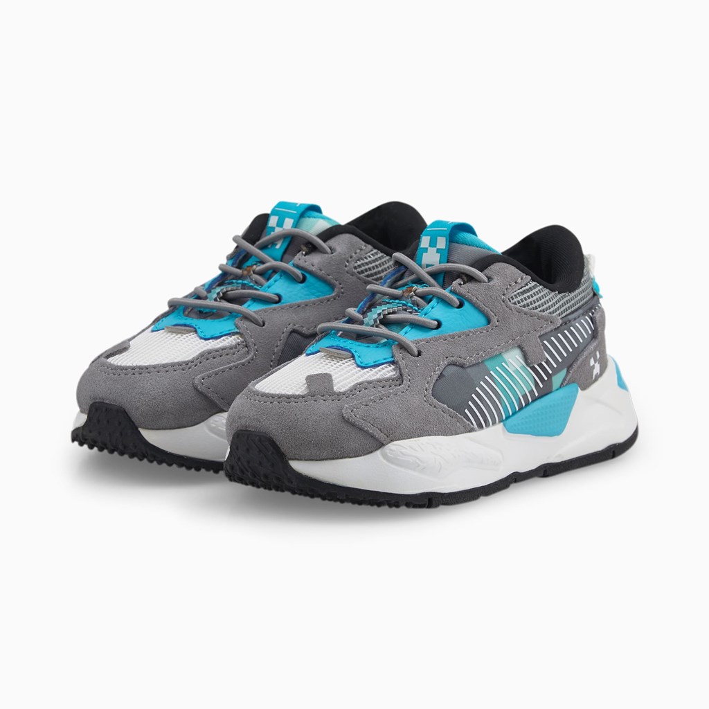 Chlapecké Tenisky Puma PUMA x MINECRAFT RS-Z Toddler Griffin / Hawaiian Ocean | 423GESFLH