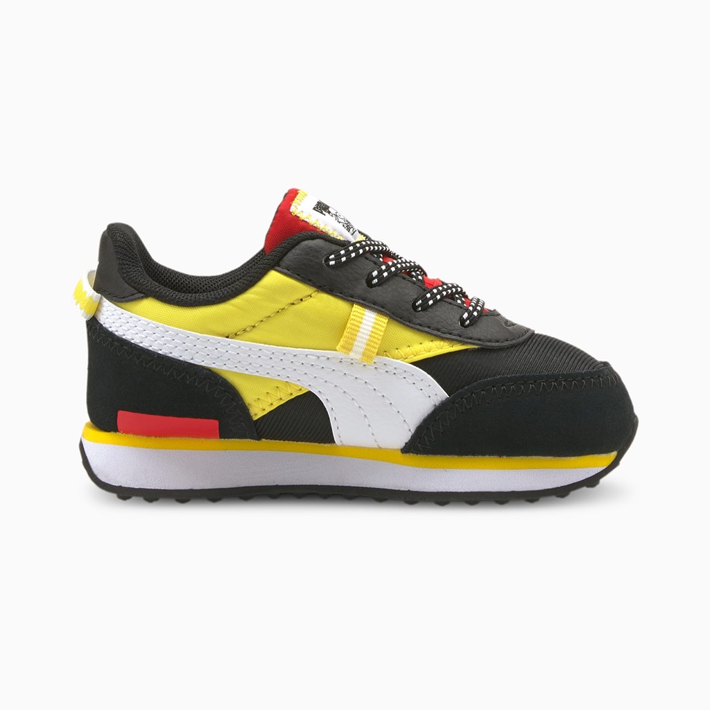 Chlapecké Tenisky Puma PUMA x PEANUTS Future Rider Toddler Černé | 294ZNOSJD