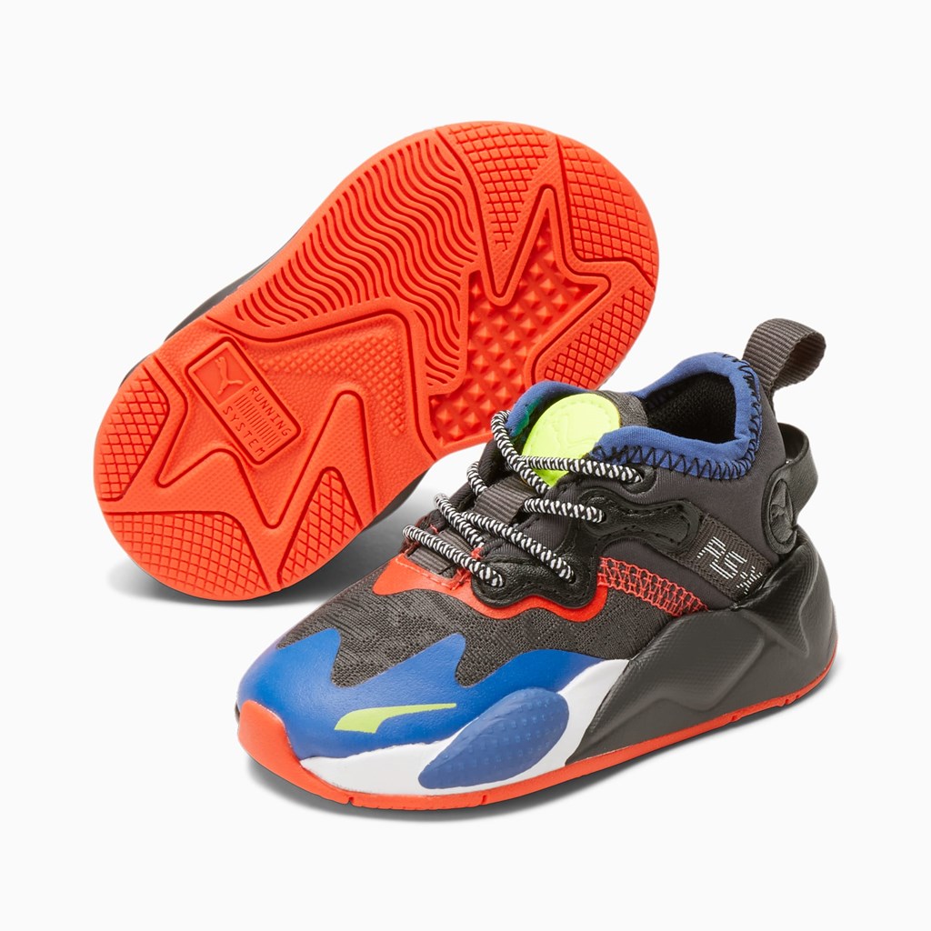 Chlapecké Tenisky Puma RS-X T3CH Toddler Červené Černé | 364YCAPVR