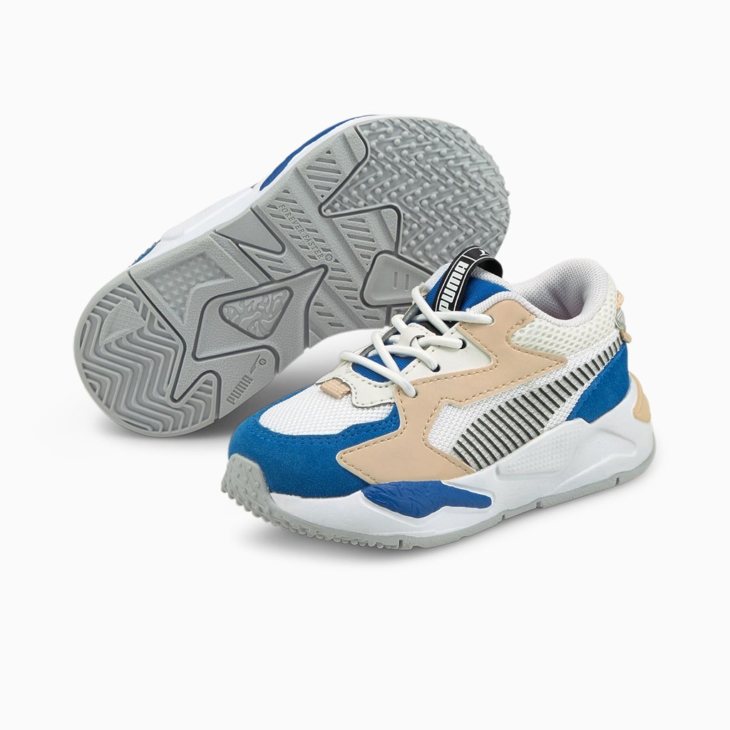 Chlapecké Tenisky Puma RS-Z College Toddler Královská Modrá Bílé | 385FRHSEA