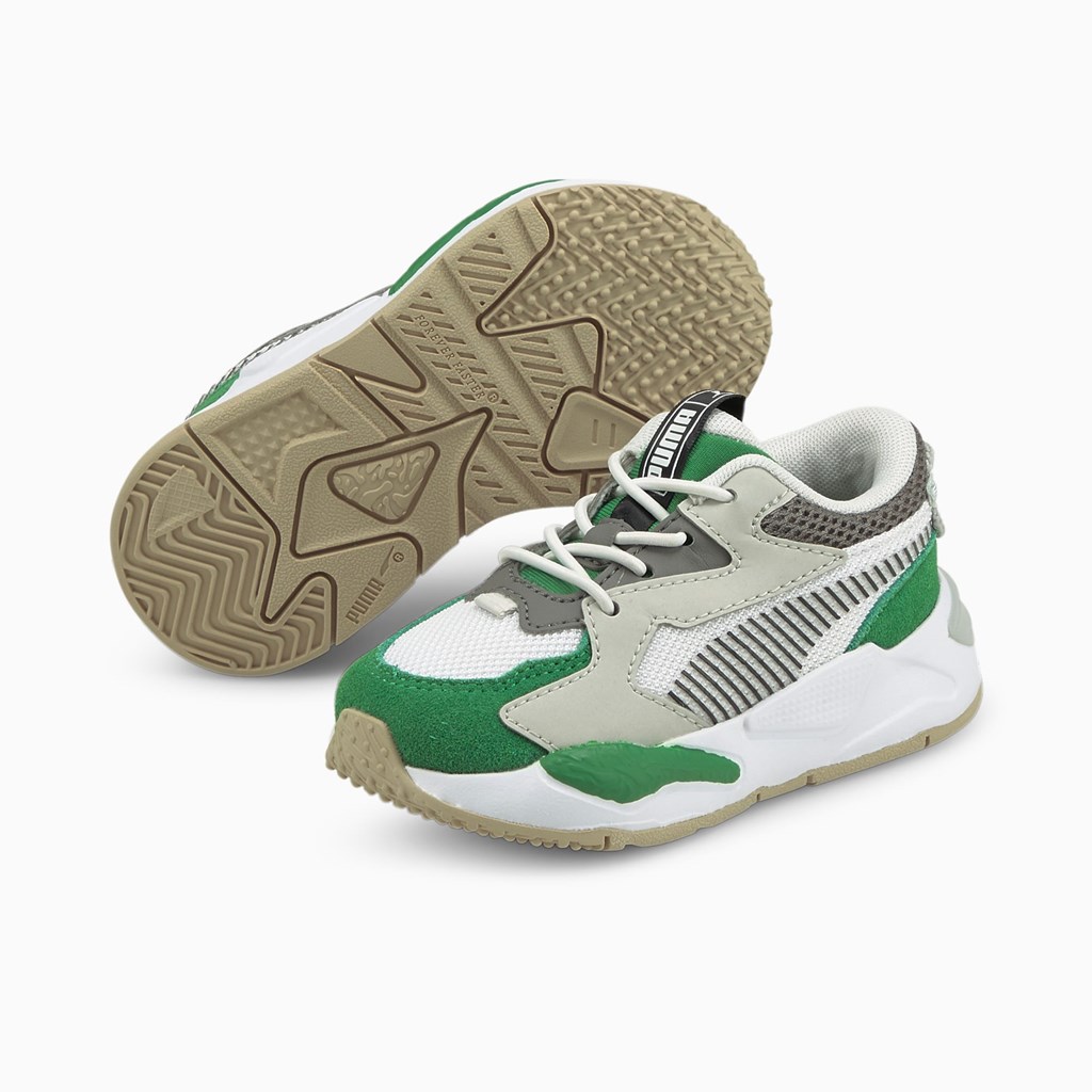 Chlapecké Tenisky Puma RS-Z College Toddler Zelene Bílé | 985PZUGDB