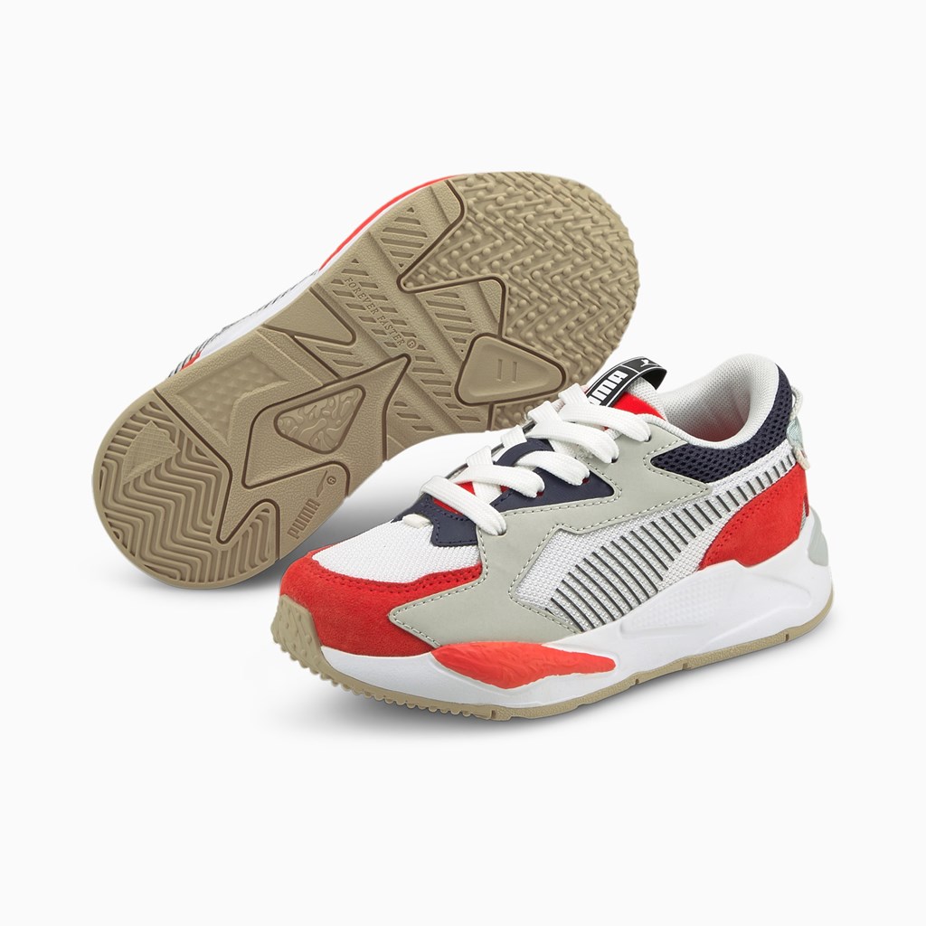 Chlapecké Tenisky Puma Rs-z College Little Bílé | 217GZHPRU