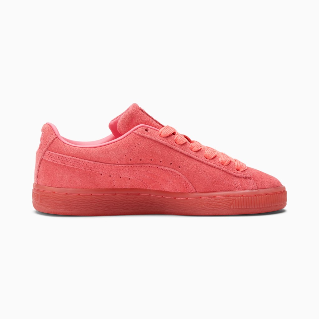 Chlapecké Tenisky Puma Suede Classic Mono Iced JR Koralove | 490DFJIQT