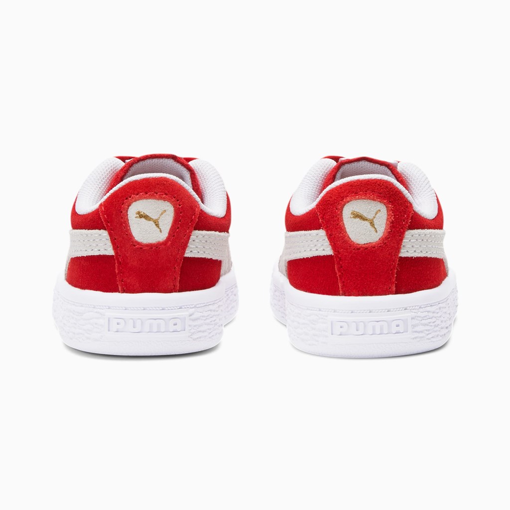 Chlapecké Tenisky Puma Suede Classic XXI Toddler Červené Bílé | 057EKZXPA