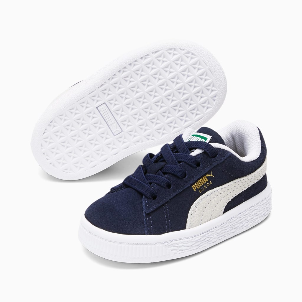 Chlapecké Tenisky Puma Suede Classic XXI Toddler Bílé | 193WSQNVC