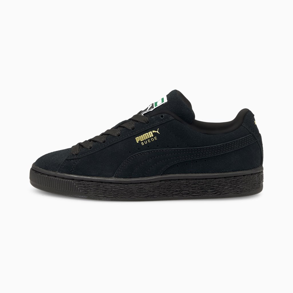 Chlapecké Tenisky Puma Suede Classic XXI JR Černé Černé | 201BLFERU