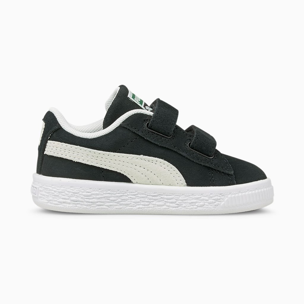 Chlapecké Tenisky Puma Suede Classic XXI AC Toddler Černé Bílé | 301ZRBSCN