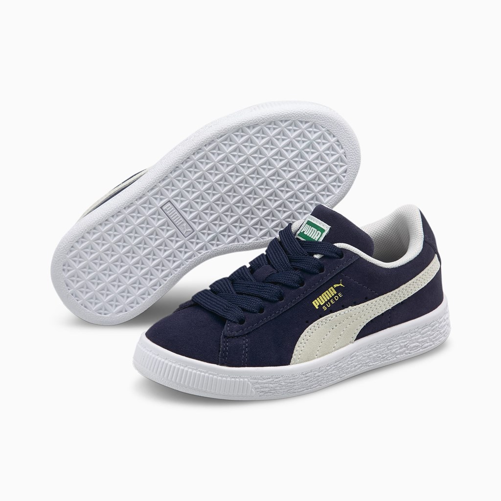 Chlapecké Tenisky Puma Suede Classic XXI Little Bílé | 716IJVCQD