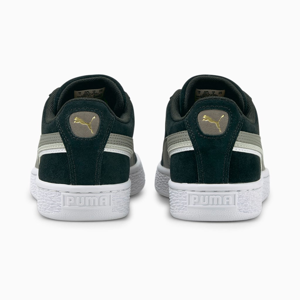 Chlapecké Tenisky Puma Suede Triplex JR Černé Bílé | 169QXUKYC