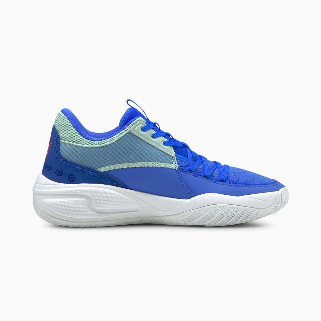 Dámské Basketbalové Boty Puma Court Rider I Blankyt | 764928-XVD