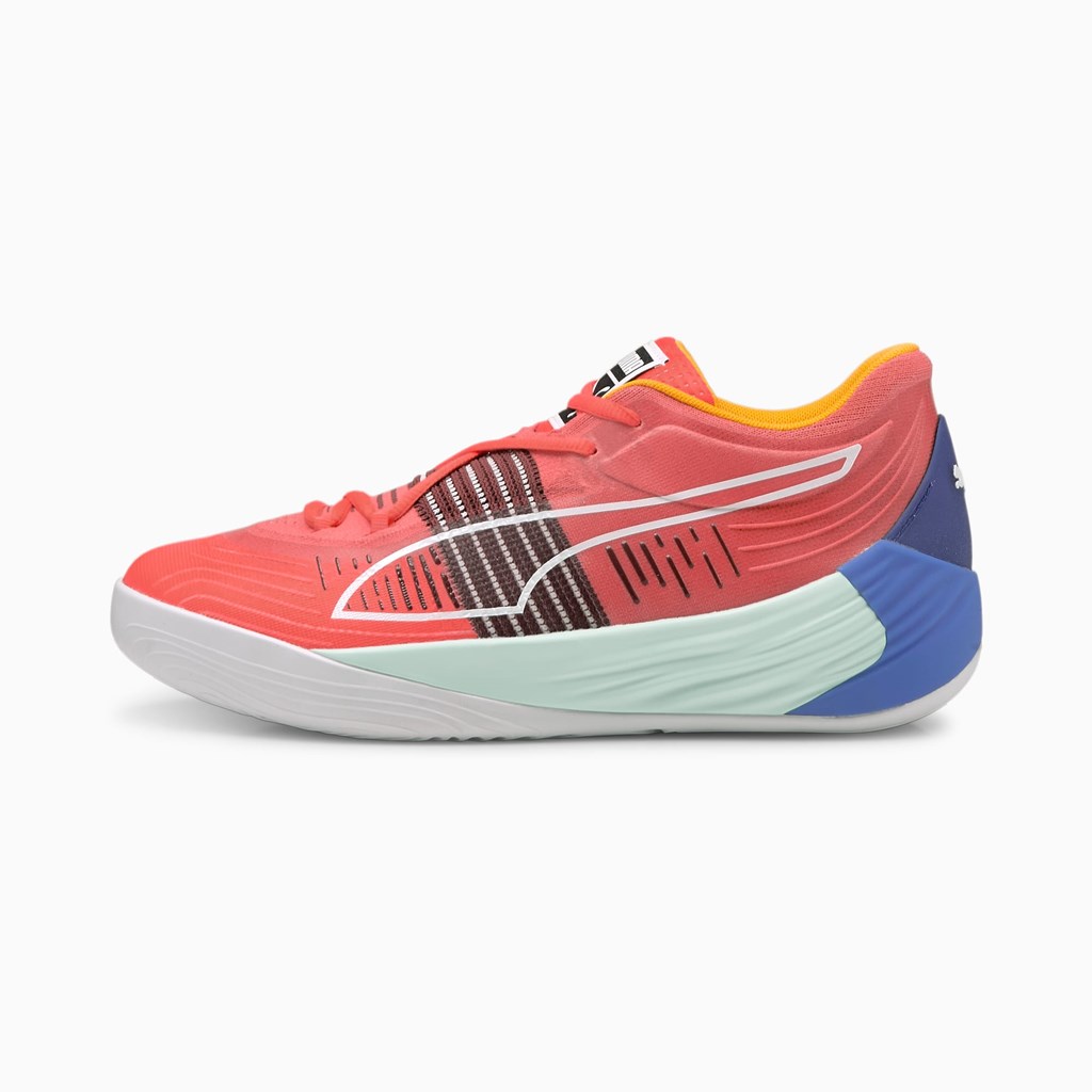 Dámské Basketbalové Boty Puma Fusion Nitro Sunblaze / Bluemazing | 054683-QXS