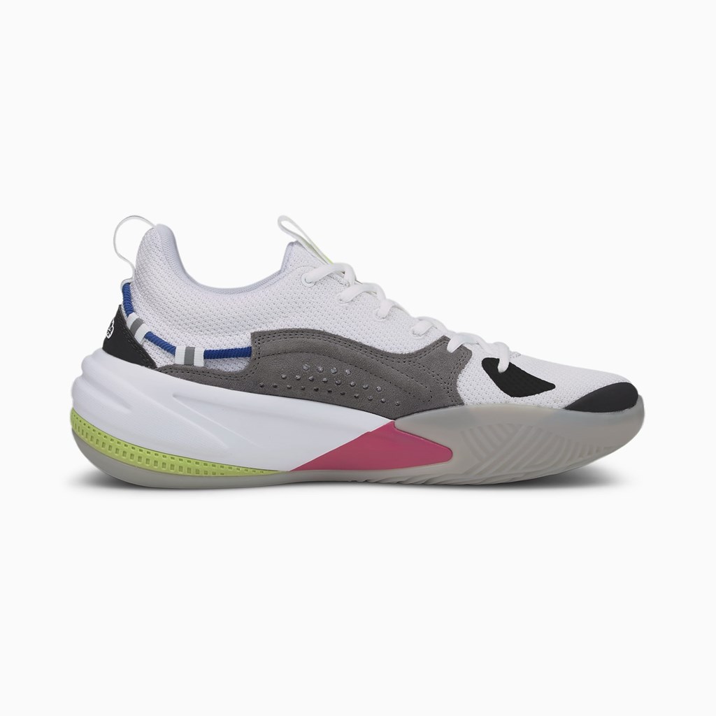 Dámské Basketbalové Boty Puma RS-DREAMER Bílé Fialové | 310986-FIR