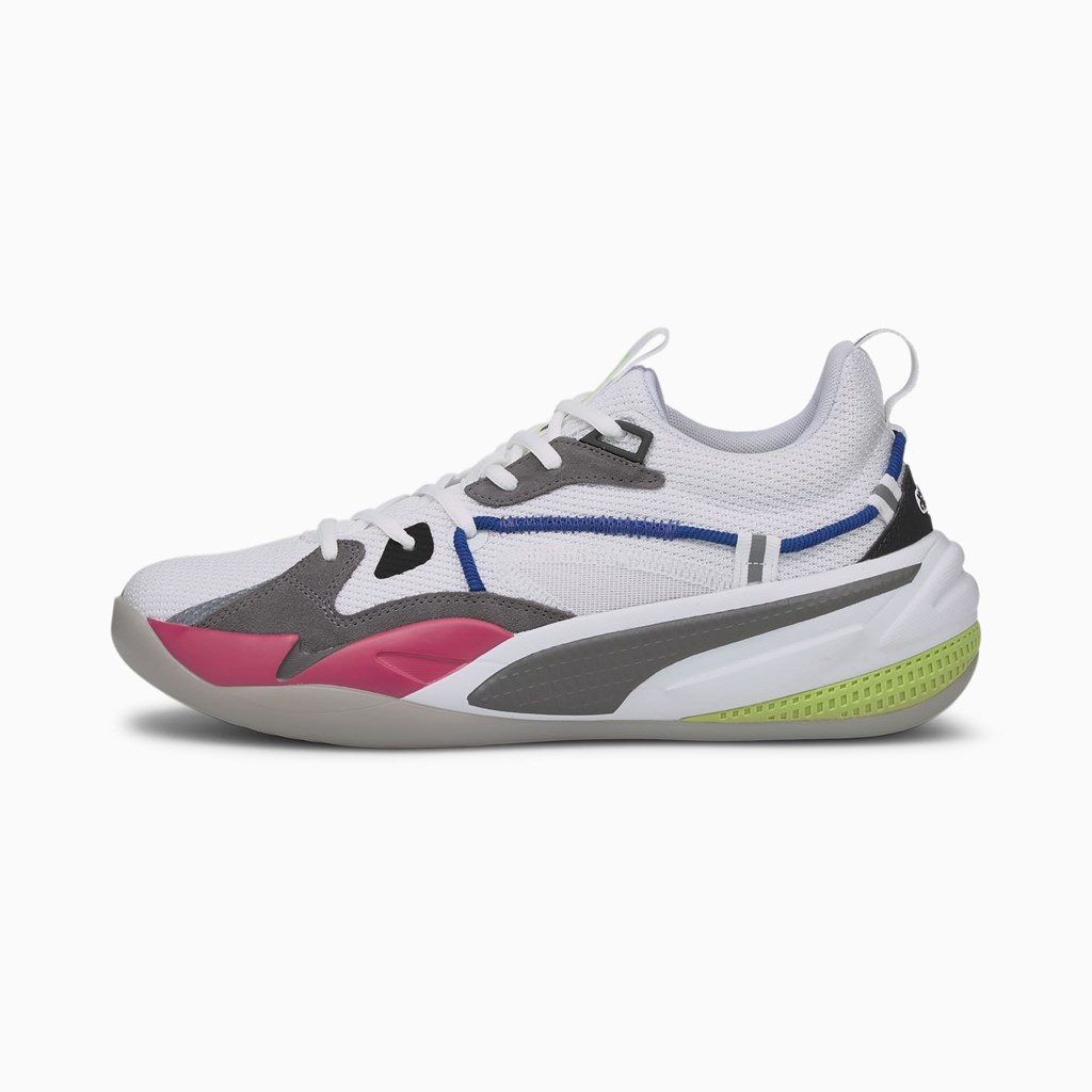 Dámské Basketbalové Boty Puma RS-DREAMER Bílé Fialové | 310986-FIR