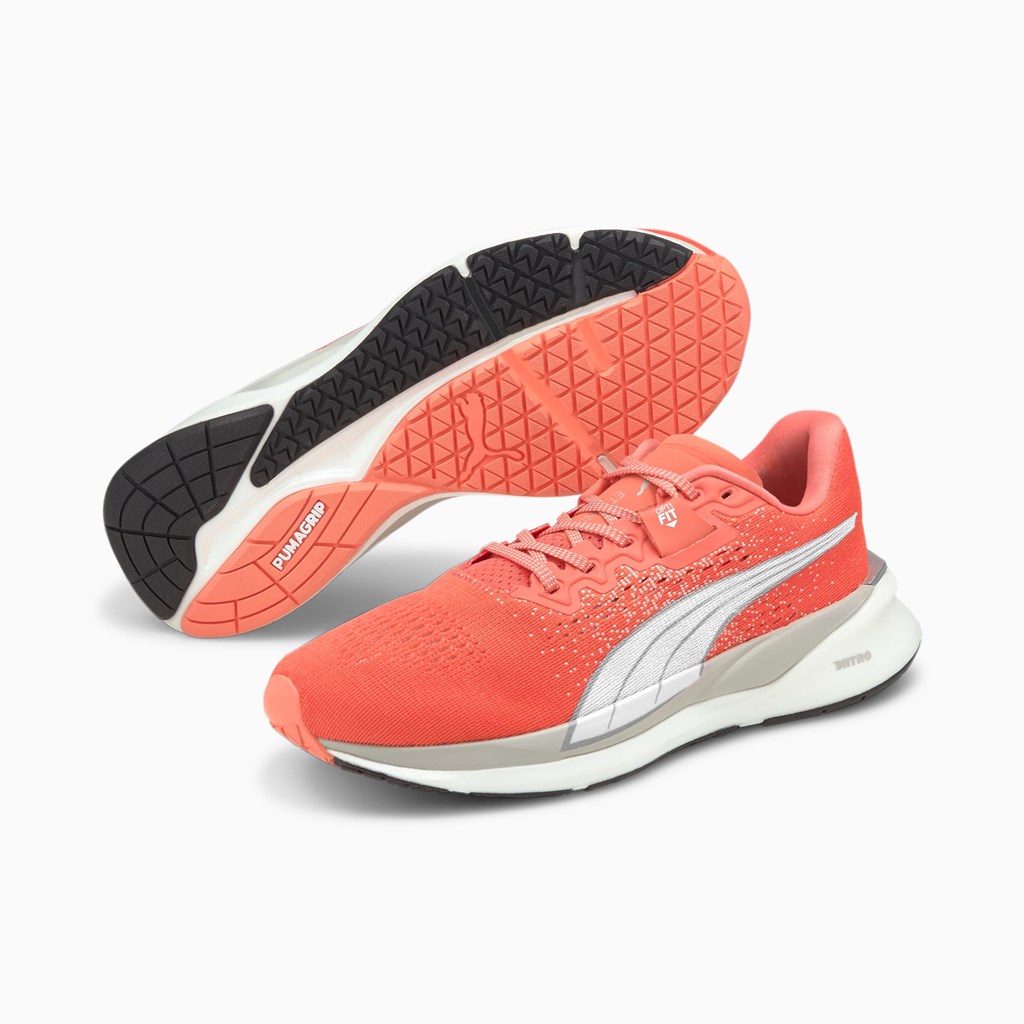 Dámské Běžecké Boty Puma Eternity NITRO Stříbrné | 061CIERMZ