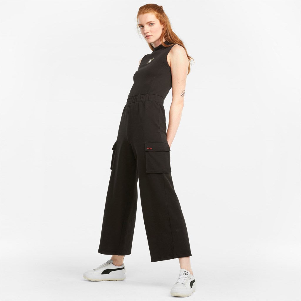 Dámské Jumpsuit Puma RE.GEN Černé | 380JVNYRI