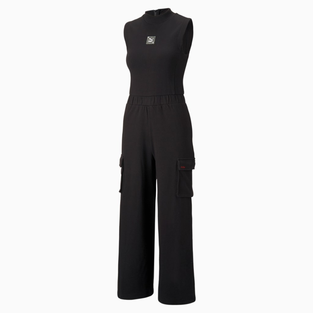 Dámské Jumpsuit Puma RE.GEN Černé | 380JVNYRI