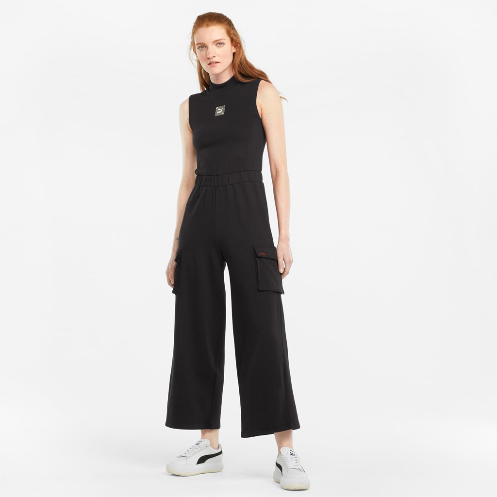 Dámské Jumpsuit Puma RE.GEN Černé | 380JVNYRI