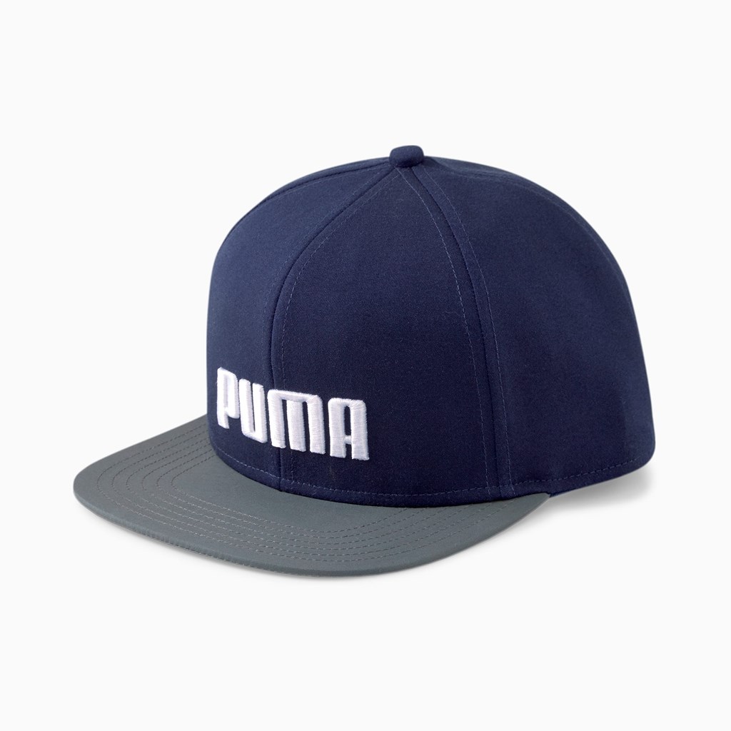 Dámské Klobouky Puma Byty Brim Tmavě Bílé | 927045-CMH