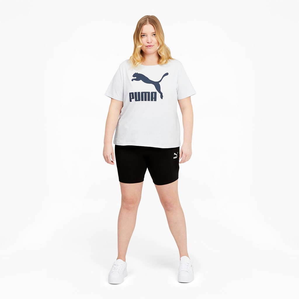 Dámské Legíny Puma Classics 7" Krátké Černé | 145LJNDEB