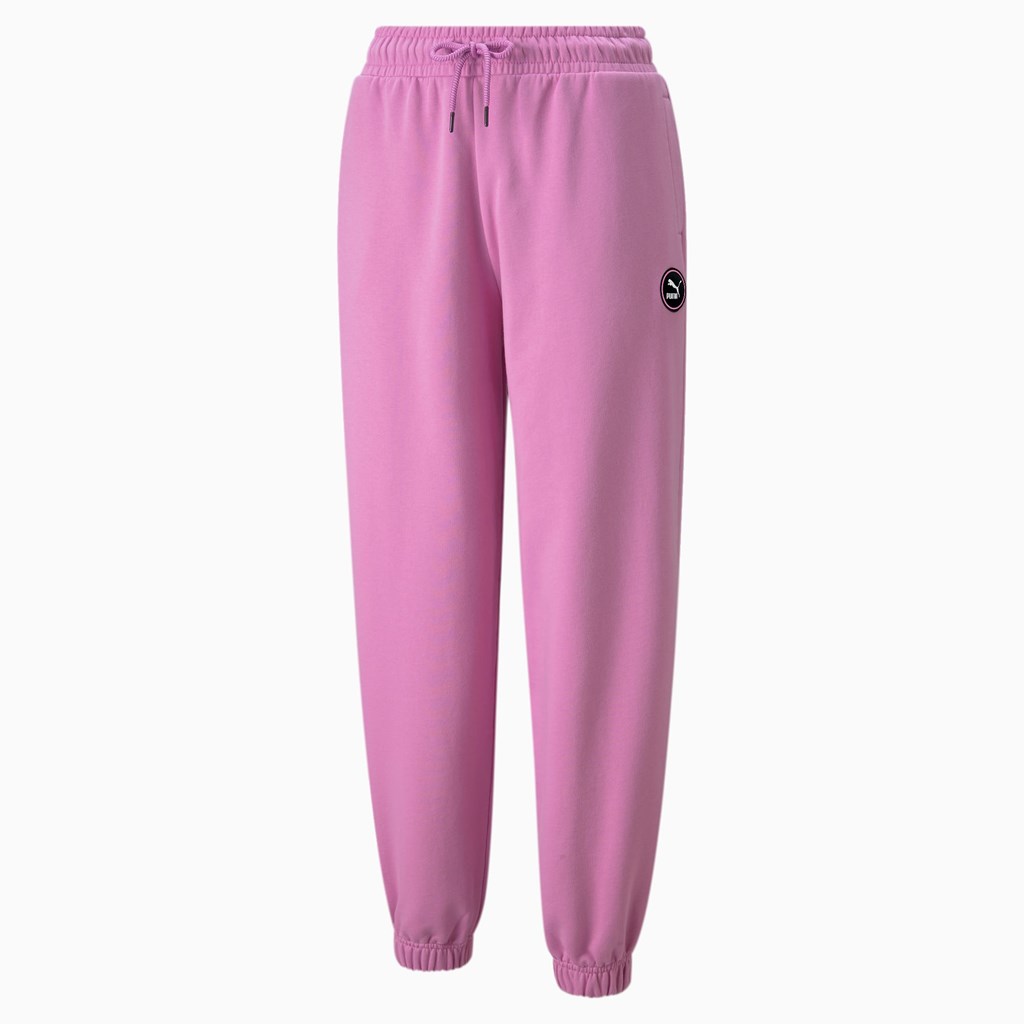 Dámské Sweatpants Puma Sportswear by PUMA Opera Mauve | VDKUE0269