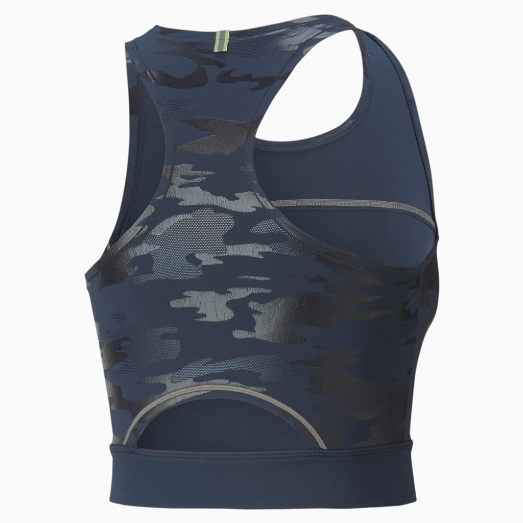 Dámské Tank Tops Puma High Shine Cropped Běžecké Spellbound | 3041962-QG