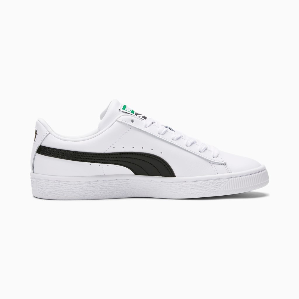 Dámské Tenisky Puma Basket Classic XXI Bílé Černé | KNMGB7918