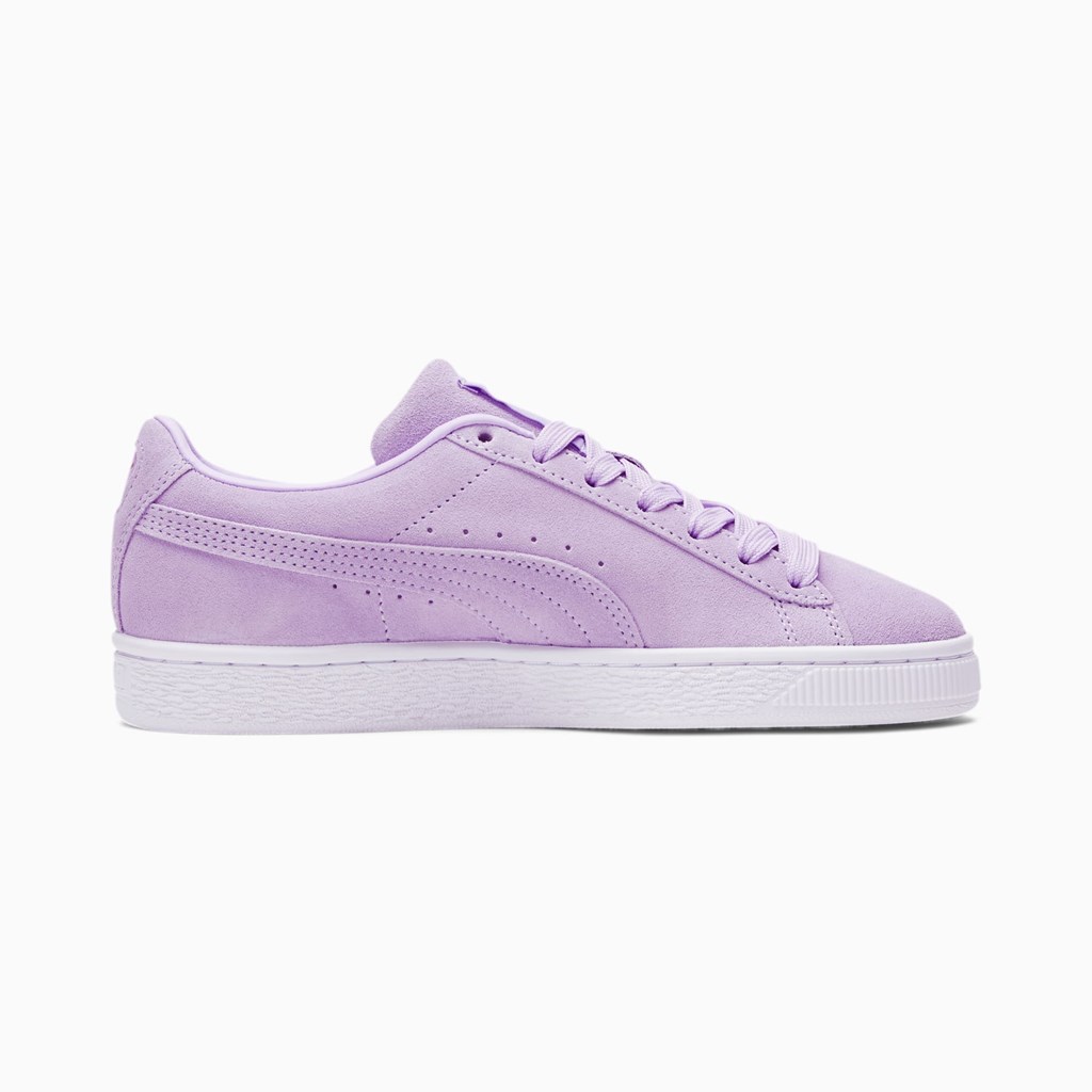 Dámské Tenisky Puma Suede Classic XXI Světle Levandule Zlaté | RUIAG0671