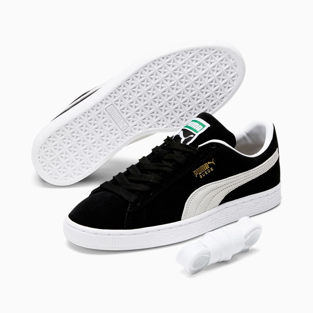 Dámské Tenisky Puma Suede Classic XXI Černé Bílé | XDGAR5082