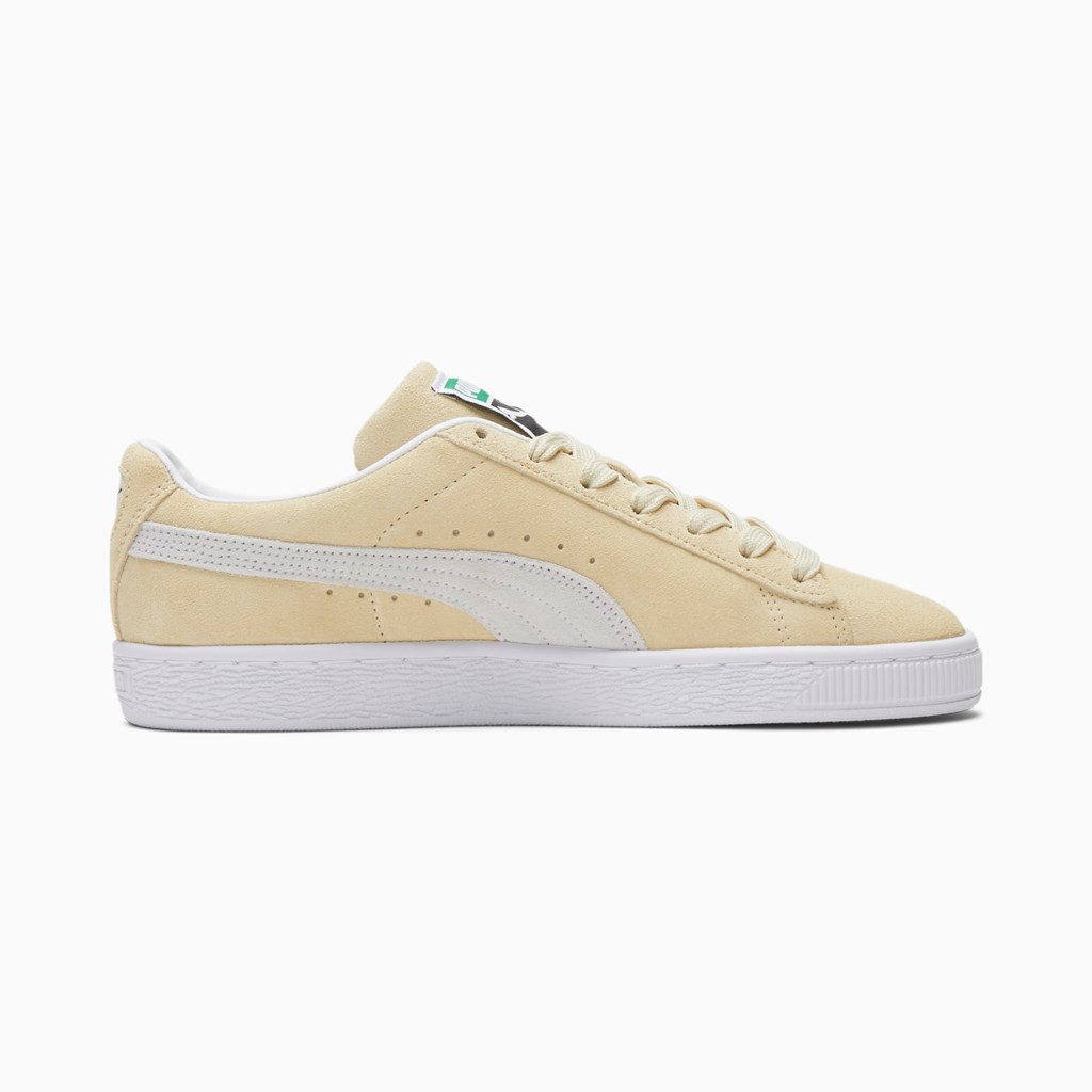 Dámské Tenisky Puma Suede Classic XXI Žluté Bílé | GNUSF1347