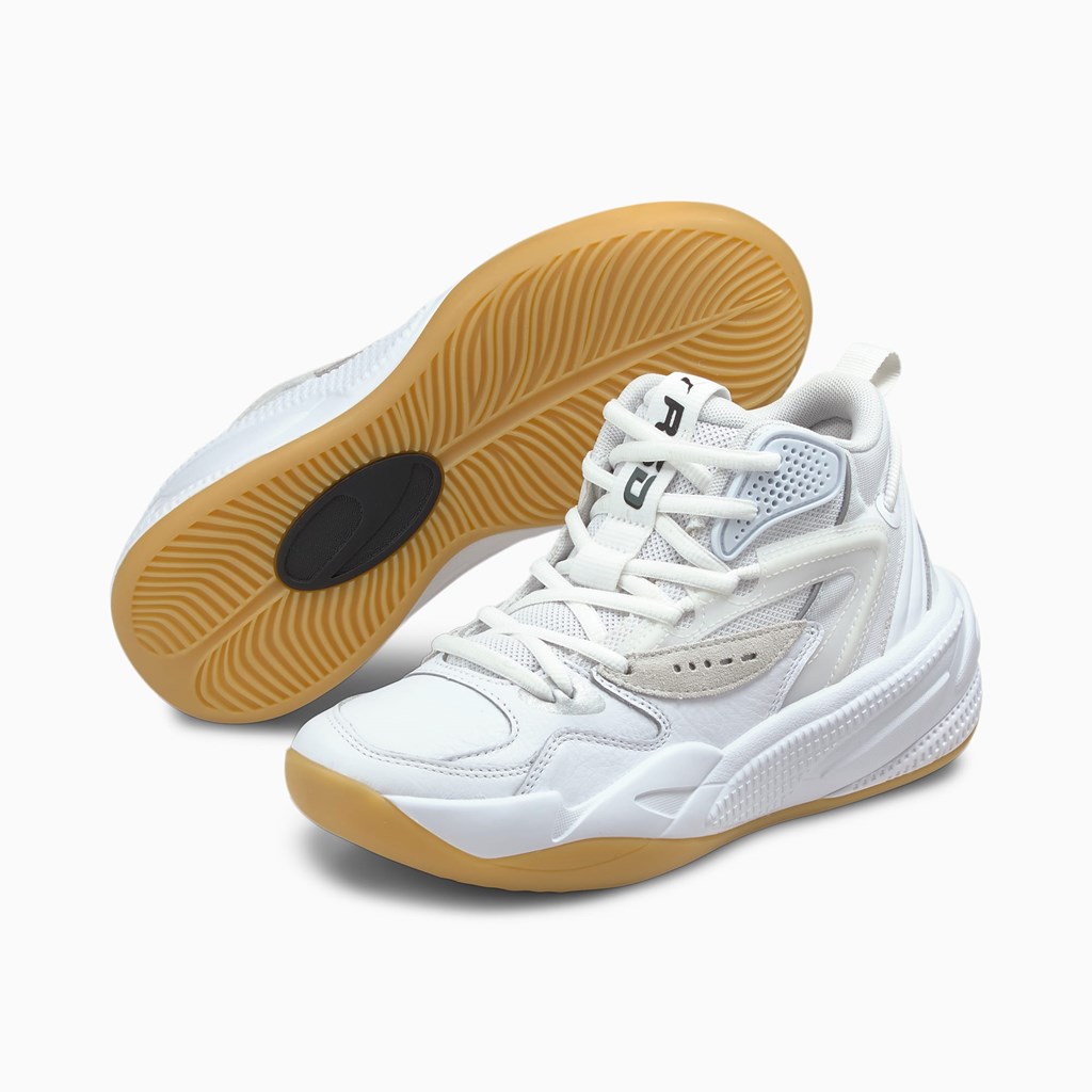 Dívčí Basketbalové Boty Puma RS-DREAMER 2 "The White Jointz" JR Bílé Bílé | 780234-PYN