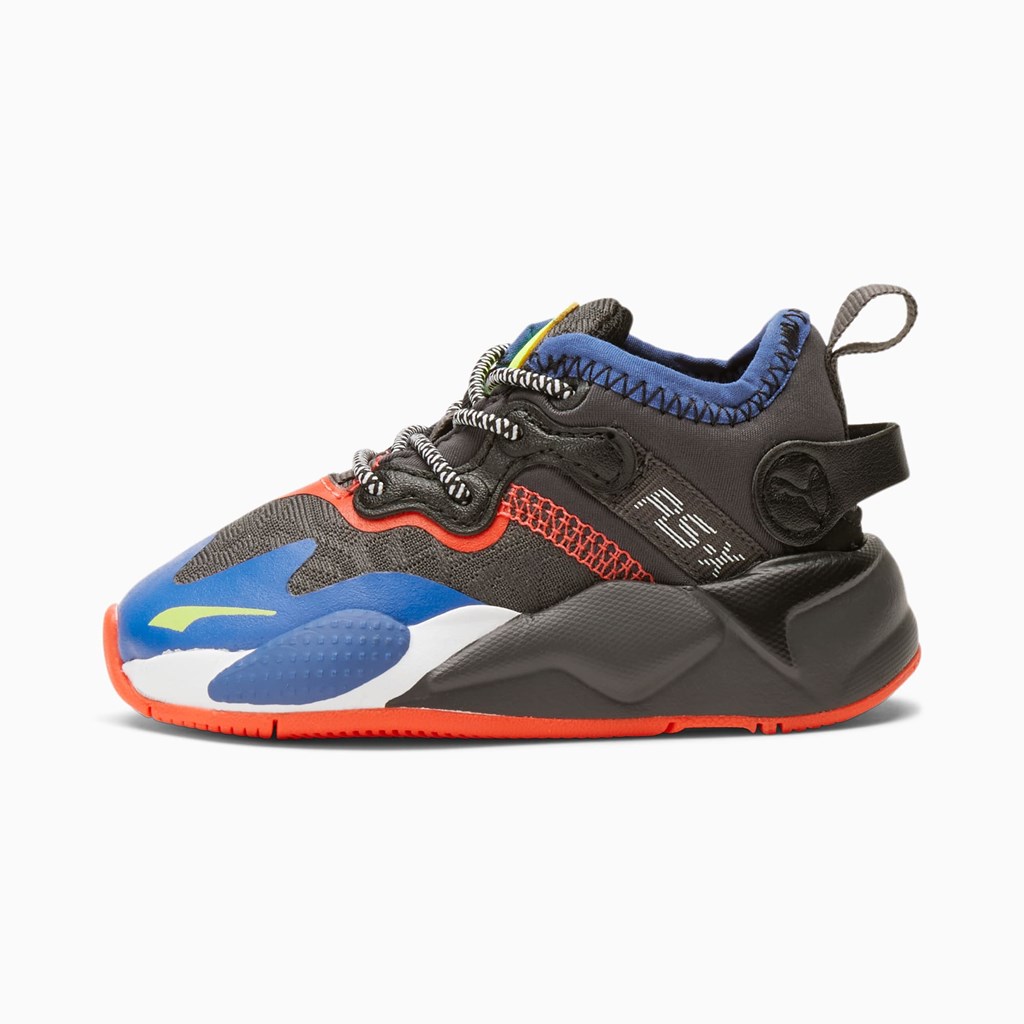 Dívčí Tenisky Puma RS-X T3CH Toddler Červené Černé | 657ZTBRCQ