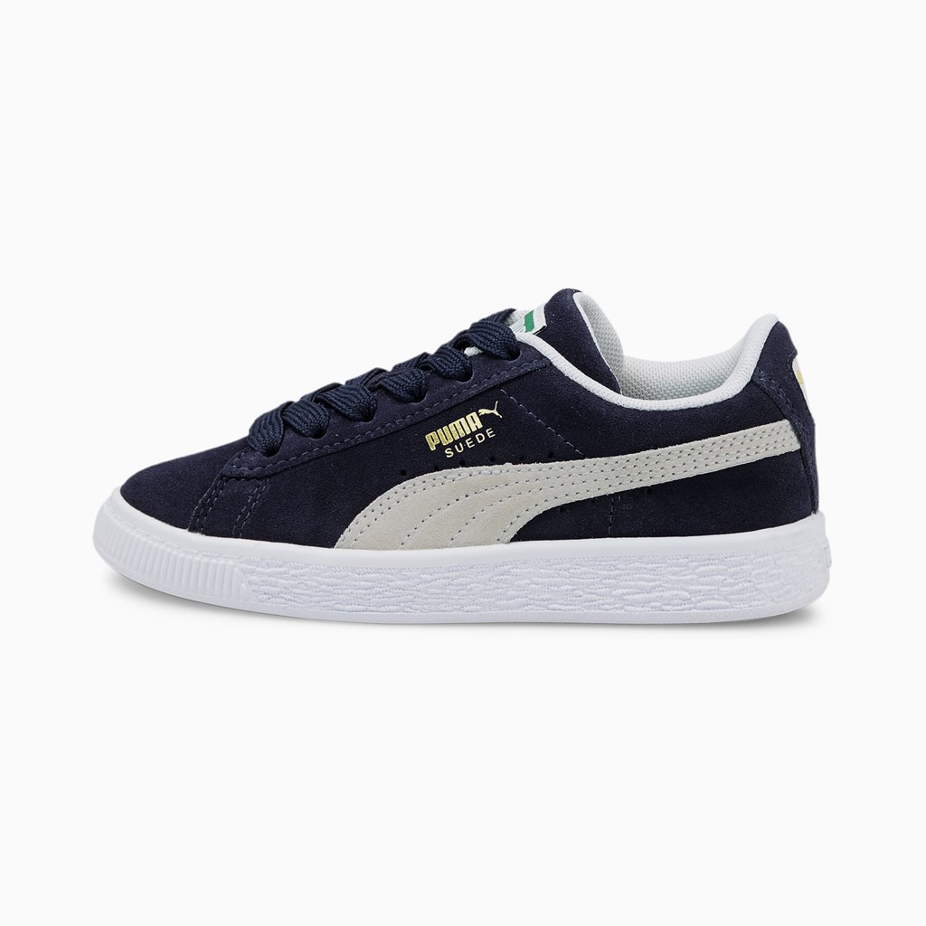 Dívčí Tenisky Puma Suede Classic XXI Little Bílé | 824KYHOUA