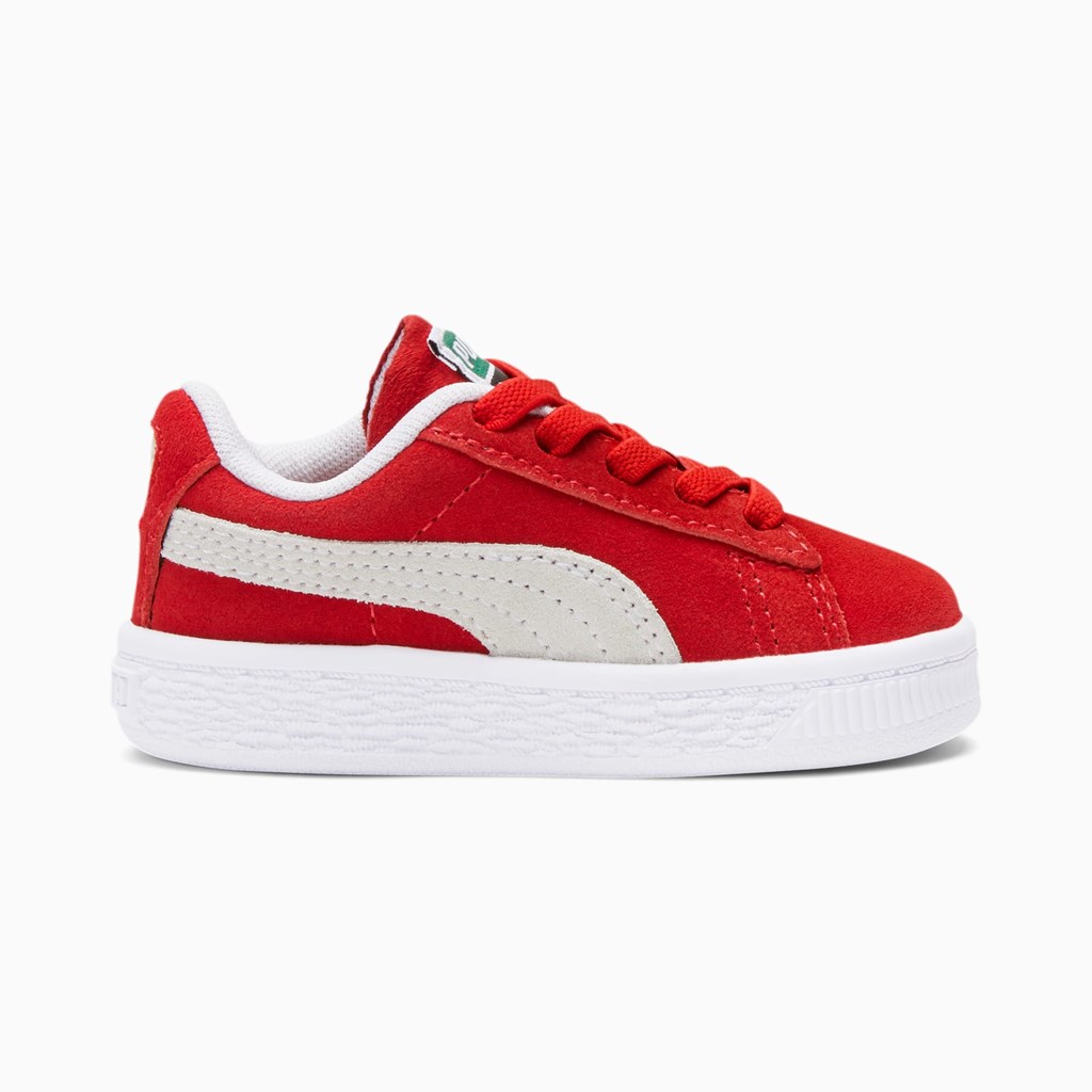 Dívčí Tenisky Puma Suede Classic XXI Toddler Červené Bílé | 032QASXOW