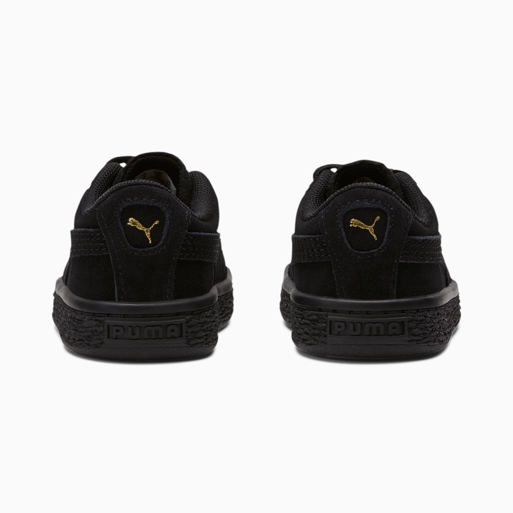 Dívčí Tenisky Puma Suede Classic XXI Toddler Černé Černé | 038MXDLNQ