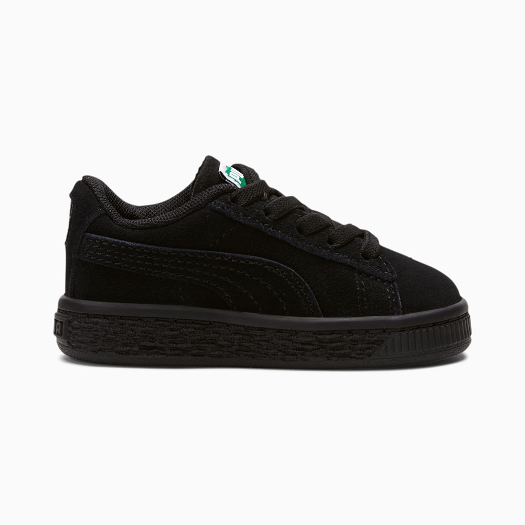 Dívčí Tenisky Puma Suede Classic XXI Toddler Černé Černé | 038MXDLNQ