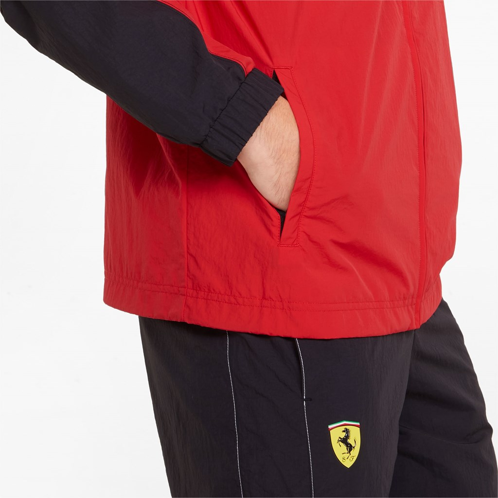 Pánské Bundy Puma Scuderia Ferrari Race Statement Rosso Corsa | 346OFANDG