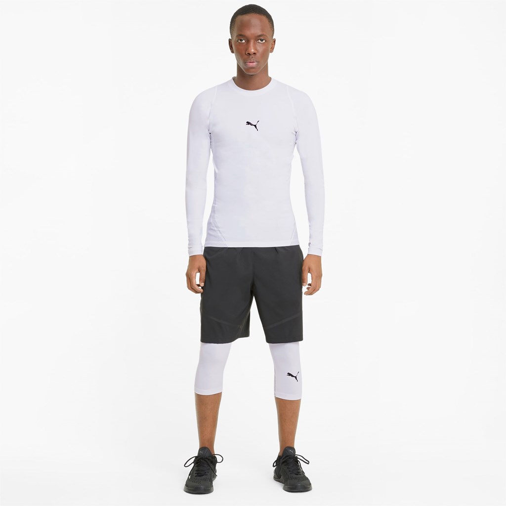 Pánské Běžecké Tričko Puma EXO-ADAPT Long Sleeve Bílé | 431NTDXGQ