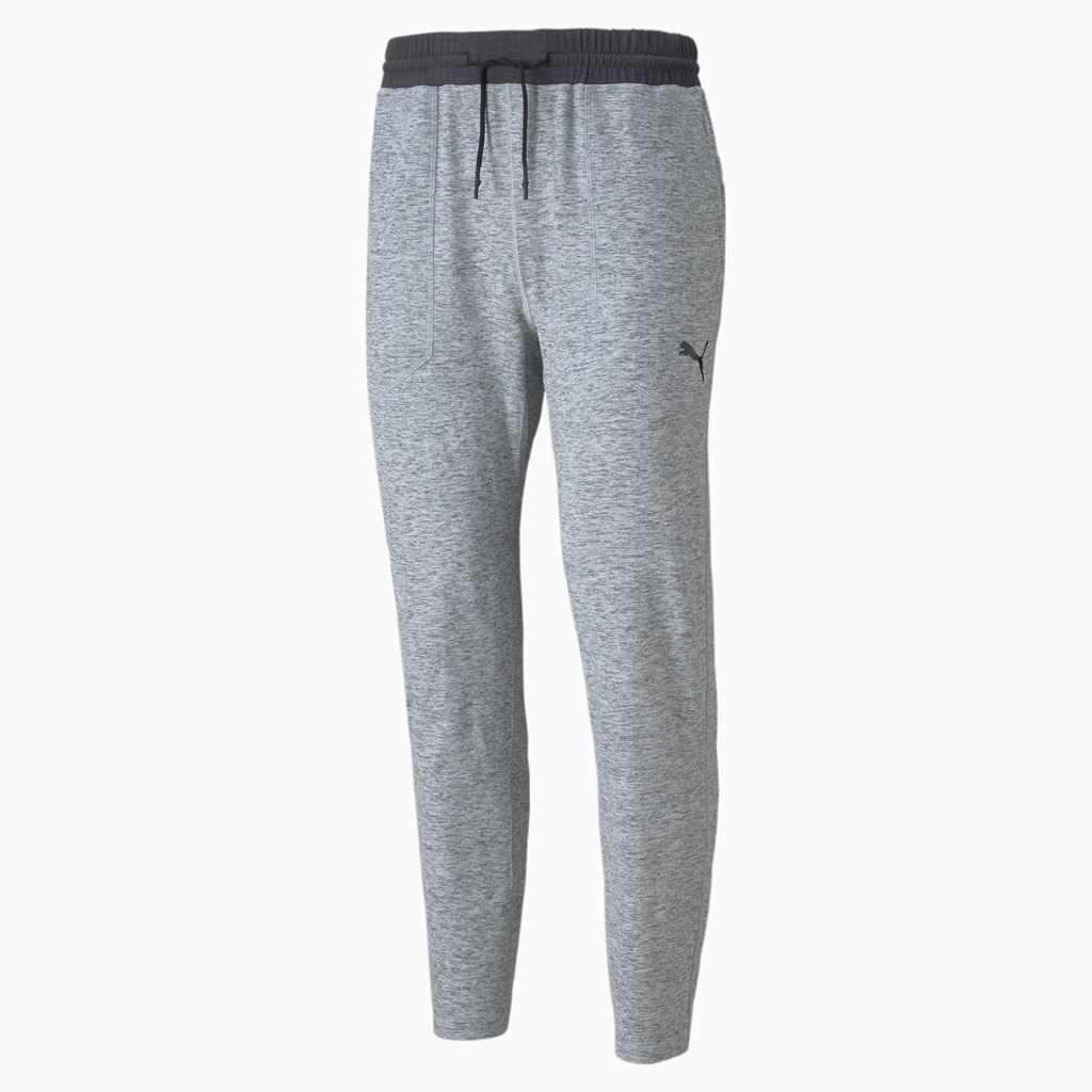 Pánské Kalhoty Puma CLOUDSPUN Tréninková Medium Gray Heather | 624MRXIZF