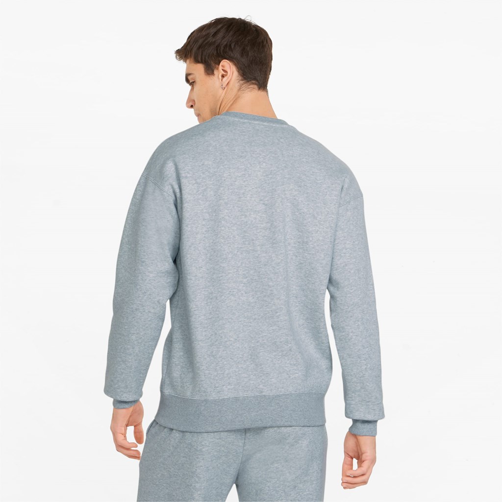 Pánské Mikiny Puma Classics Relaxed Crew Neck Světle | VDGP26853